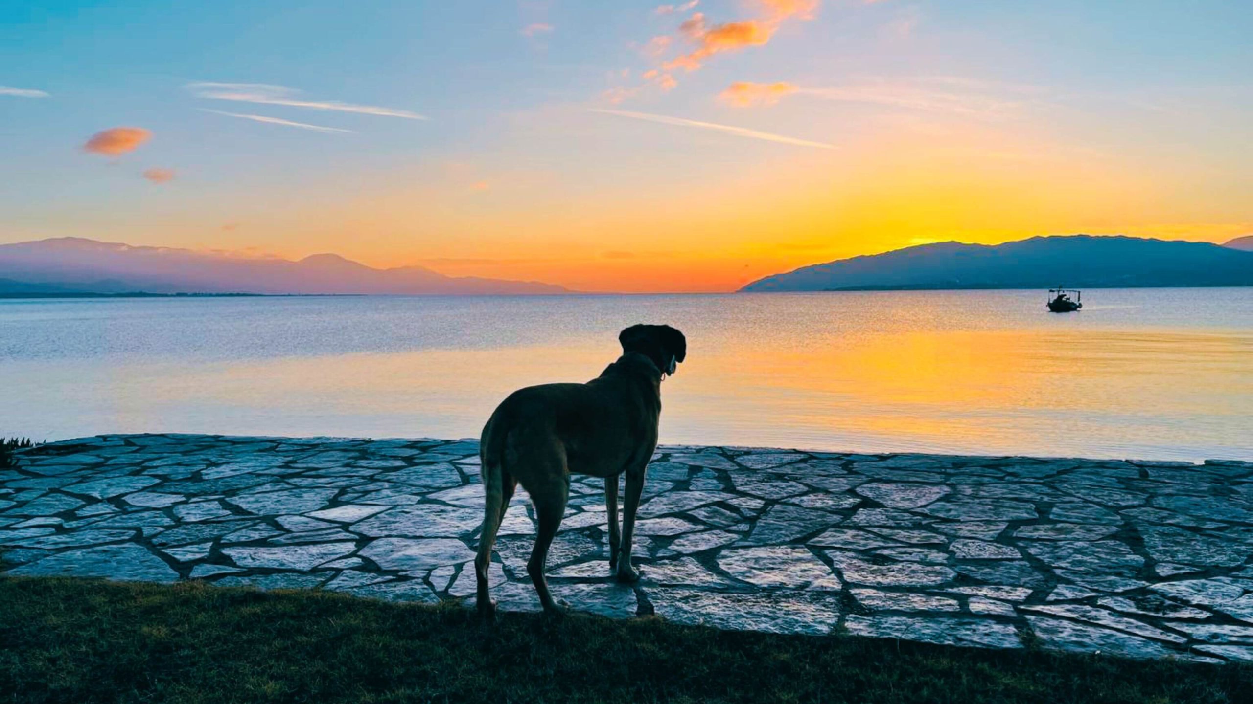 hermes sunset greece123